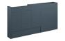 Eden 1536mm Slim Basin  WC & 1 Door Unit Pack - Matt Arley Blue (Grey Cab)