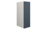 Eden 200mm Standard Toilet Roll Unit - Matt Arley Blue (Grey Cab)