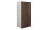 Eden 300mm Slim Base Unit - Warm Walnut (Grey Cab)