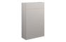Eden 500mm Slim WC Unit - Matt Dove Grey (Grey Cab)