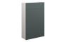 Eden 500mm Slim WC Unit - Matt Green (Grey Cab)