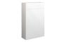 Eden 500mm Slim WC Unit - White Gloss (Grey Cab)