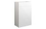 Eden 500mm Standard WC Unit - White Gloss (Grey Cab)