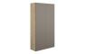 Eden 600mm Slim 2 Door Storage Unit - Matt Stone (Oak Cab)