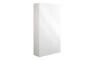 Eden 600mm Slim 2 Door Storage Unit - White Gloss (Grey Cab)