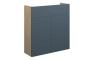 Eden 600mm Slim Basin Unit - Matt Arley Blue (Oak Cab)