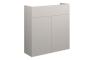 Eden 600mm Slim Basin Unit - Matt Dove Grey (Grey Cab)