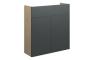 Eden 600mm Slim Basin Unit - Matt Graphite Grey (Oak Cab)