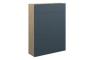 Eden 600mm Slim WC Unit - Matt Arley Blue (Oak Cab)
