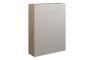 Eden 600mm Slim WC Unit - Matt Dove Grey (Oak Cab)