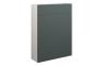 Eden 600mm Slim WC Unit - Matt Green (Grey Cab)