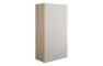 Eden 600mm Standard 2 Door Storage Unit - Matt Dove Grey (Oak Cab)