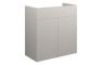 Eden 600mm Standard Basin Unit - Matt Dove Grey (Grey Cab)