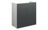 Eden 600mm Standard Basin Unit - Matt Graphite Grey (Grey Cab)