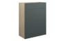 Eden 600mm Standard WC Unit - Matt Green (Oak Cab)