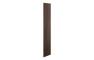 Eden Tall End Panel - Warm Walnut