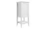 Kina 470mm Floor Standing 1 Door Midi Boy Unit - Matt White