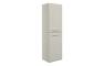 Stafford 400mm Wall Hung 2 Door Midi Boy Unit - Matt Latte