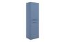Stafford 400mm Wall Hung 2 Door Midi Boy Unit - Matt Misty Blue