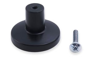 VitrA Root Classic Button Handle - Matt Black