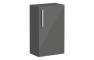 VitrA Root Flat 40cm 1 Door Slim Lower/Base Unit (RH Hinge) - Anthracite High Gloss