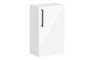 VitrA Root Flat 40cm 1 Door Slim Lower/Base Unit (RH Hinge) - High Gloss White