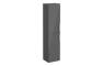VitrA Root Flat 40cm 2 Door Tall Unit (LH Hinge) - Anthracite High Gloss