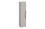VitrA Root Flat 40cm 2 Door Tall Unit (LH Hinge) - Bright Sahara Beige