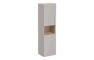 VitrA Root Flat 40cm 2 Door Semi-Tall Unit w/Laundry Basket (LH Hinge) - Bright Sahara Beige