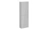 VitrA Root Flat 55cm 2 Door Slim Tall Unit (LH Hinge) - Shiny Pearl Grey