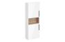 VitrA Root Flat 55cm 2 Door Semi-Tall Unit (LH Hinge) - High Gloss White