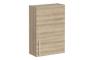 VitrA Root Flat 60cm 1 Door Upper/Wall Unit (RH Hinge) - Natural Oak