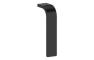 VitrA Root Flat Leg Set for 2/4 Drawer Units - Matt Black