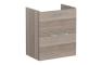 VitrA Root Flat 60cm 2 Drawer Slim Washbasin Unit - Cordoba