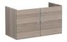 VitrA Root Flat 100cm 2 Door Washbasin Unit - Cordoba