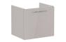 VitrA Root Flat 60cm 1 Drawer Washbasin Unit - Bright Sahara Beige
