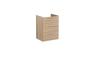 VitrA Root Flat 60cm 3 Drawer Washbasin Unit - Natural Oak
