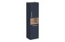 VitrA Root Flat 40cm 2 Door Semi-Tall Unit w/Laundry Basket (RH Hinge) - Matt Dark Blue
