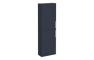 VitrA Root Flat 55cm 2 Door Slim Tall Unit (LH Hinge) - Matt Dark Blue