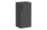 VitrA Root Flat 40cm 1 Door Lower/Base Unit (RH Hinge) - Matt Storm Grey