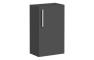 VitrA Root Flat 40cm 1 Door Slim Lower/Base Unit (RH Hinge) - Matt Storm Grey