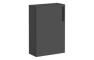 VitrA Root Flat 55cm 1 Door Slim Lower/Base Unit (LH Hinge) - Matt Storm Grey