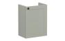 VitrA Root Classic 40cm 1 Door Wall Hung Slim Washbasin Unit (RH Hinge) - Matt Retro Green