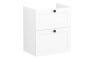 VitrA Root Classic 60cm 2 Drawer Slim Washbasin Unit - Matt White