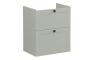 VitrA Root Classic 60cm 2 Drawer Slim Washbasin Unit - Matt Retro Green