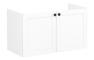VitrA Root Classic 100cm 2 Door Washbasin Unit - Matt White