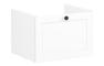 VitrA Root Classic 60cm 1 Drawer Washbasin Unit - Matt White