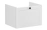 VitrA Root Classic 60cm 1 Drawer Washbasin Unit - Matt Light Grey