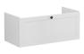 VitrA Root Classic 100cm 1 Drawer Slim Washbasin Unit - Matt Light Grey