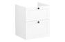 VitrA Root Classic 60cm 2 Drawer Washbasin Unit - Matt White